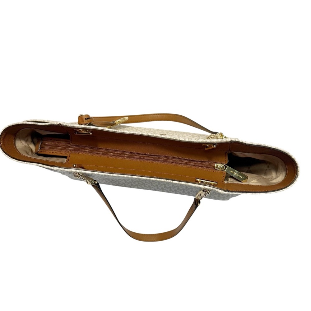 Michael Kors Jet Set Large Signature Logo‎ Shoulder Bag - Picture 7 of 11